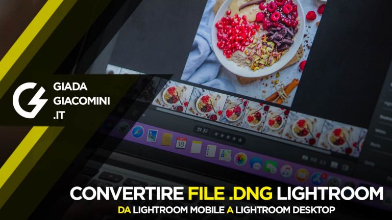 Come convertire Preset DNG Lightroom Mobile per Lightroom Desktop